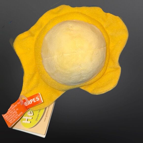 MICROBES Herpes STIs STDs Medical Gifts OBGYN Plush 5” WHITE Elephant Gift Funny - Picture 4 of 4